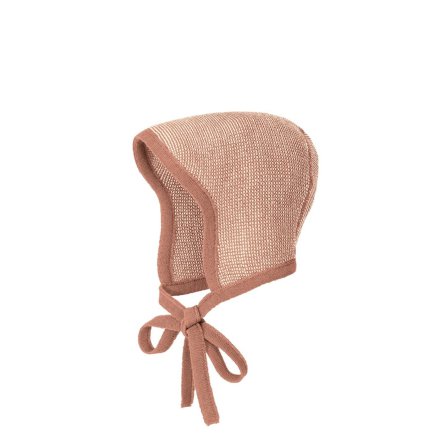 Disana stickad bebismssa i ekologisk merinoull, rose/natur