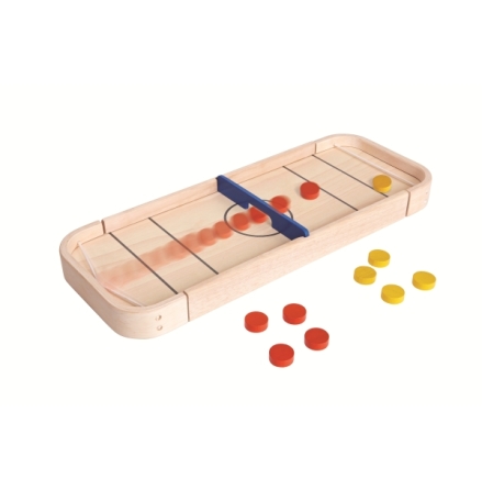 PlanToys 2 - i -1 Shuffleboard Spel