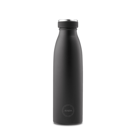 Ayaida insulated drinking bottle Matte Black, 500 ml