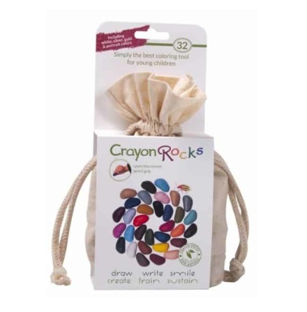 Crayon rocks, giftfria kritor, 32-pack
