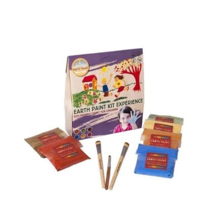 Natural earth paint fingerfrg - Experience