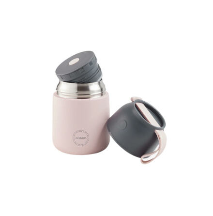 AYA&amp;IDA Food&#39;ie Insulated Food Canister Soft Rose, 500 ml