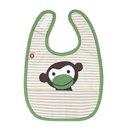 Franck &amp; Fischer food bib khaki monkey